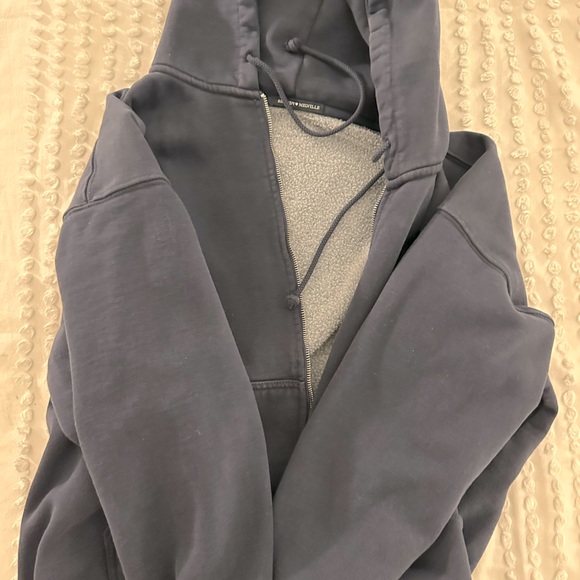 Brandy Melville Tops - Brandy Melville Oversized Zip Up